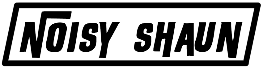 Noisy Shaun text logo